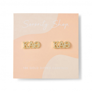 Rhinestone Sorority Earrings